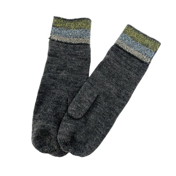 Smartwool gray mittens - Picture 1 of 3